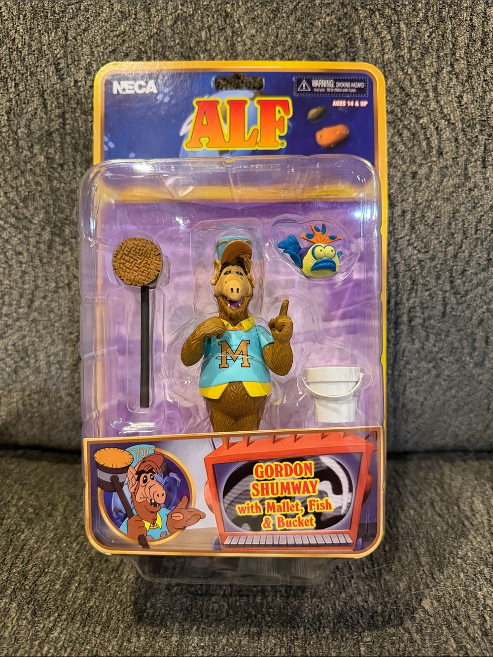NECA ALF Gordon Shumway Figure – Turquoise Outfit